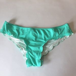 Victoria Secret Pink Scallop Bikini Bottom